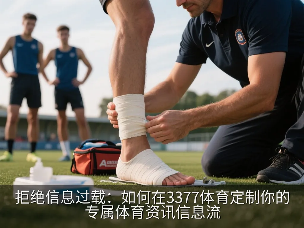 球迷在干净整洁的智能设备上浏览定制化体育资讯